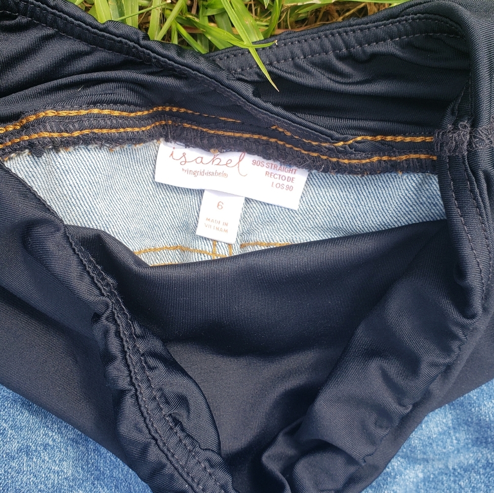 Maternity Straight Leg Jeans - Picture 8 of 8